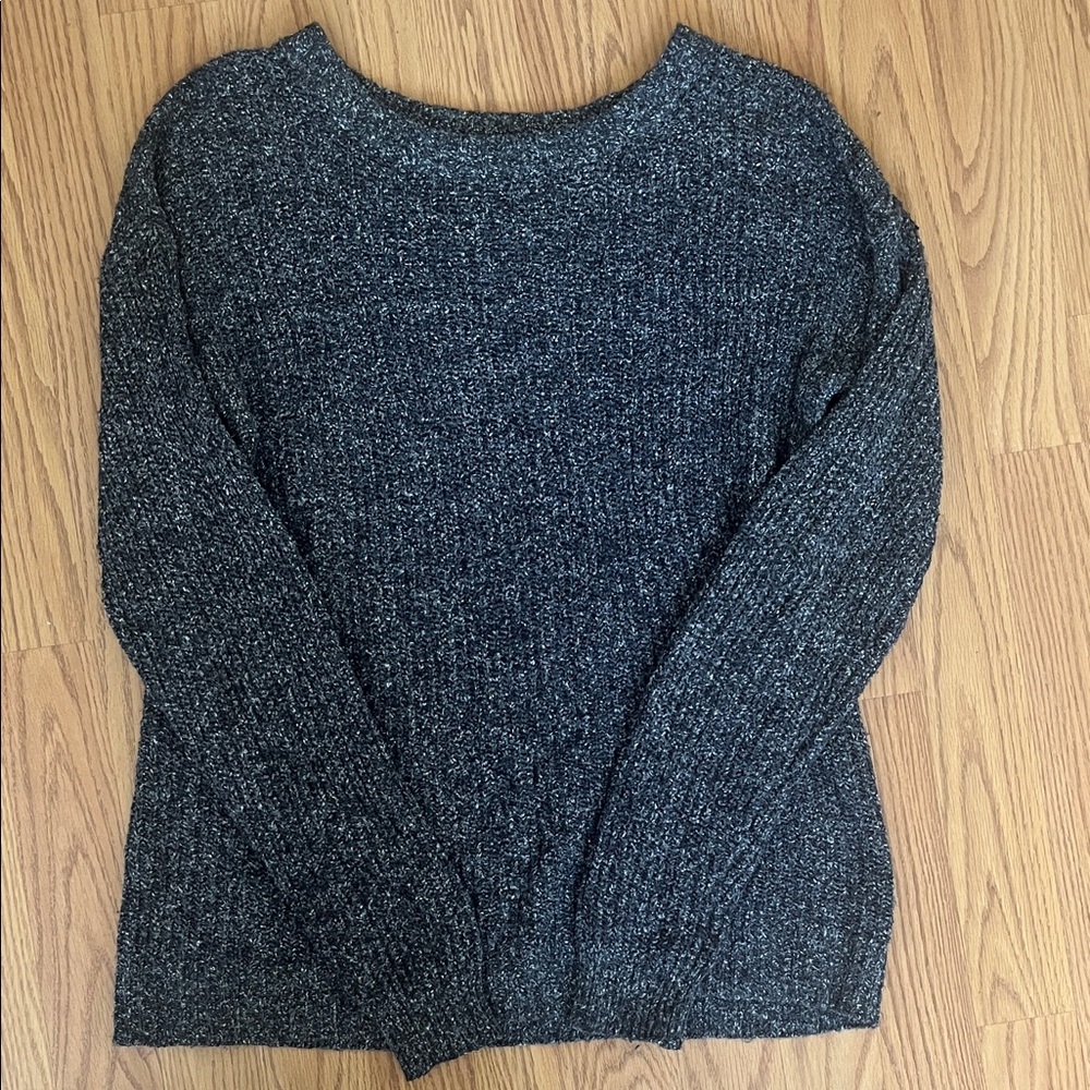 Rubbish Charcoal Crew Neck Sweater